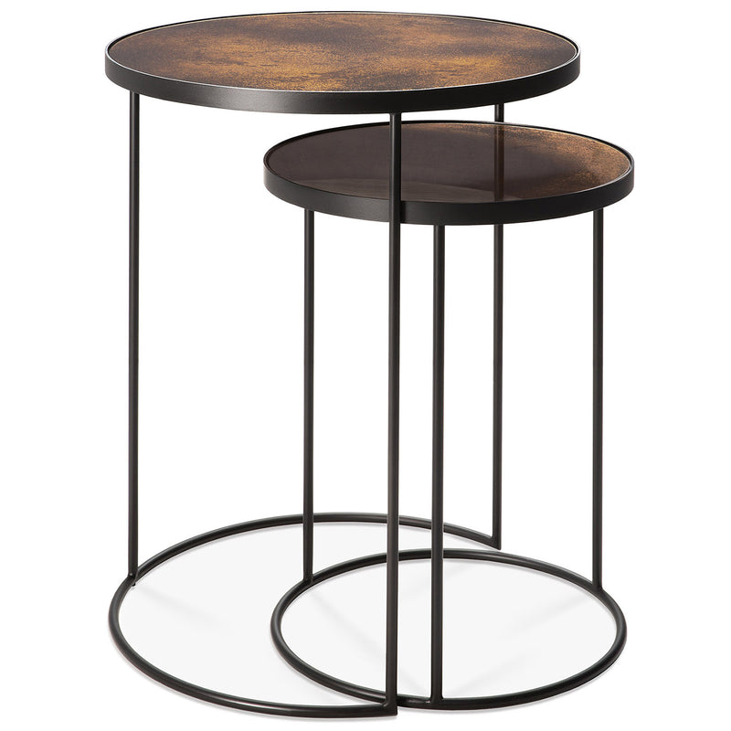 Ethnicraft Nesting Side Table Set of 2