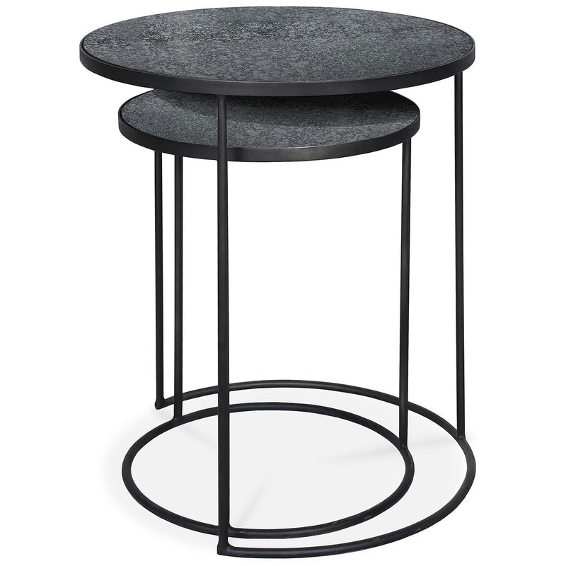 Ethnicraft Nesting Side Table Set of 2