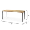 Jamie Young Farmhouse Dining Table
