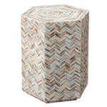 Jamie Young Hepburn Hexagon Side Table