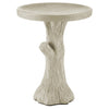 Currey & Co Faux Bois Bird Bath