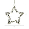 Beaded Star Ornament Set of 3