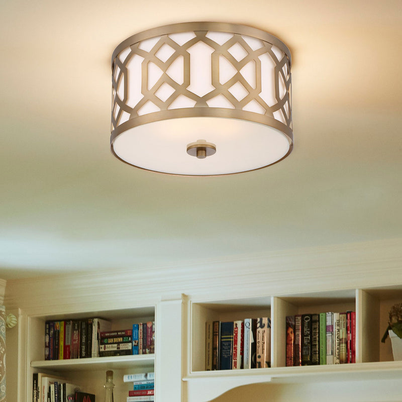 Crystorama Libby Langdon for Crystorama Jennings Flush Ceiling Mount