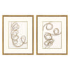 The Studio Radiant Spiral I Framed Art Set of 2