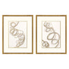 The Studio Radiant Spiral II Framed Art Set of 2