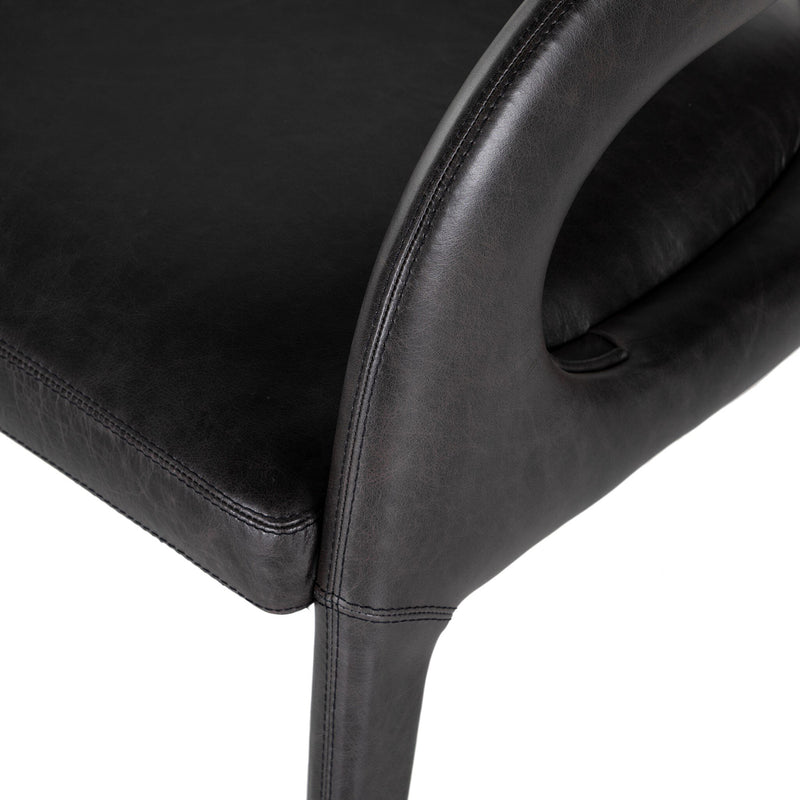 Four Hands Hawkins Leather Accent Chair