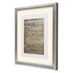 Willett Concentric in Aged Silver Framed Art