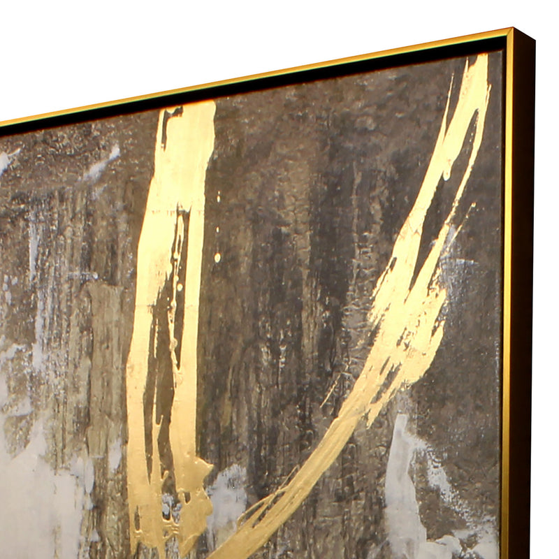 The Studio Metallic Expression II Canvas Art