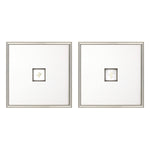 The Studio Coral II Framede Art Set of 2