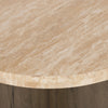 Four Hands Toli Travertine End Table