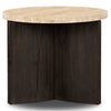 Four Hands Toli Travertine End Table