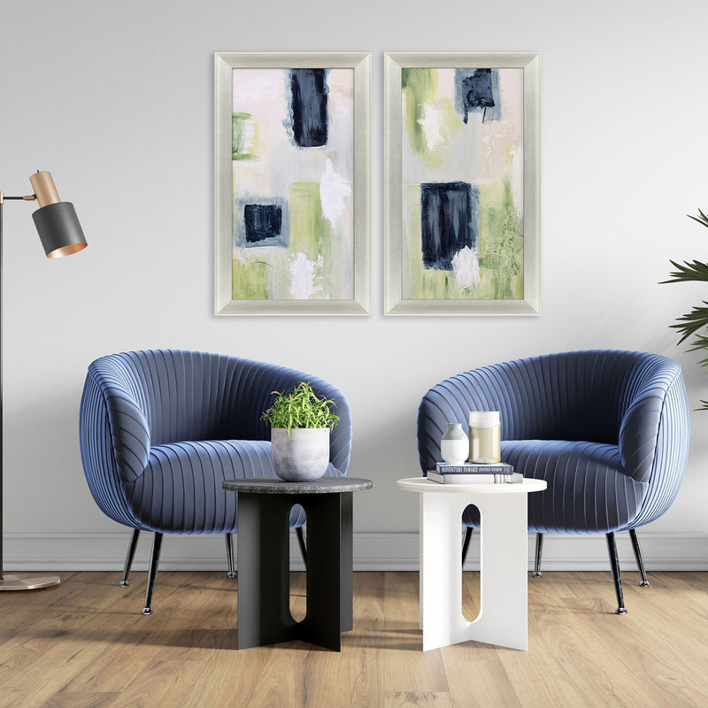 The Studio Azul Jardin I Canvas Art Set of 2