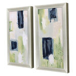 The Studio Azul Jardin I Canvas Art Set of 2