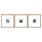 Jardine Color Squares I Framed Art Set of 3