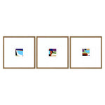 Jardine Color Squares II Framed Art Set of 3