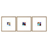 Jardine Color Squares III Framed Art Set of 3