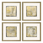 Adamson-Ray Golden Speck Framed Art Set of 4