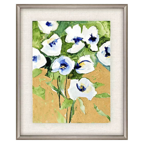 Jardine Snow Petals II Canvas Art