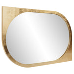 Golden Klimt Oval Wall Mirror