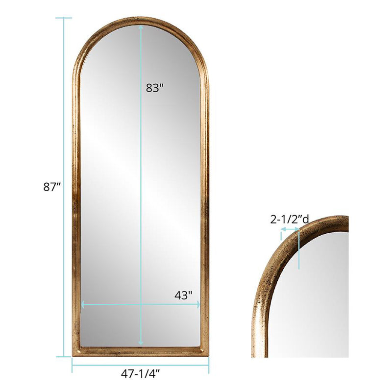 Tirtoff Grande Arch Floor Mirror