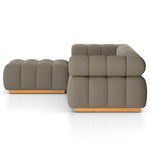 Four Hands Roma Outdoor 3-Piece Sectional with Ottoman