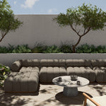 Four Hands Roma Outdoor 4-Piece Sectional with Ottoman