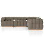 Four Hands Roma Outdoor 5-Piece Sectional with Ottoman