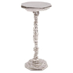 Rock Cut Cast Aluminum Martini Table