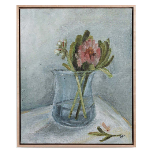 Four Hands x Shaina Page Protea Still Life Framed Wall Art