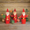 Santa Sculpture Set of 3