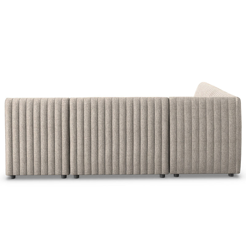 Four Hands Augustine Slipcover L-Shape Dining Banquette