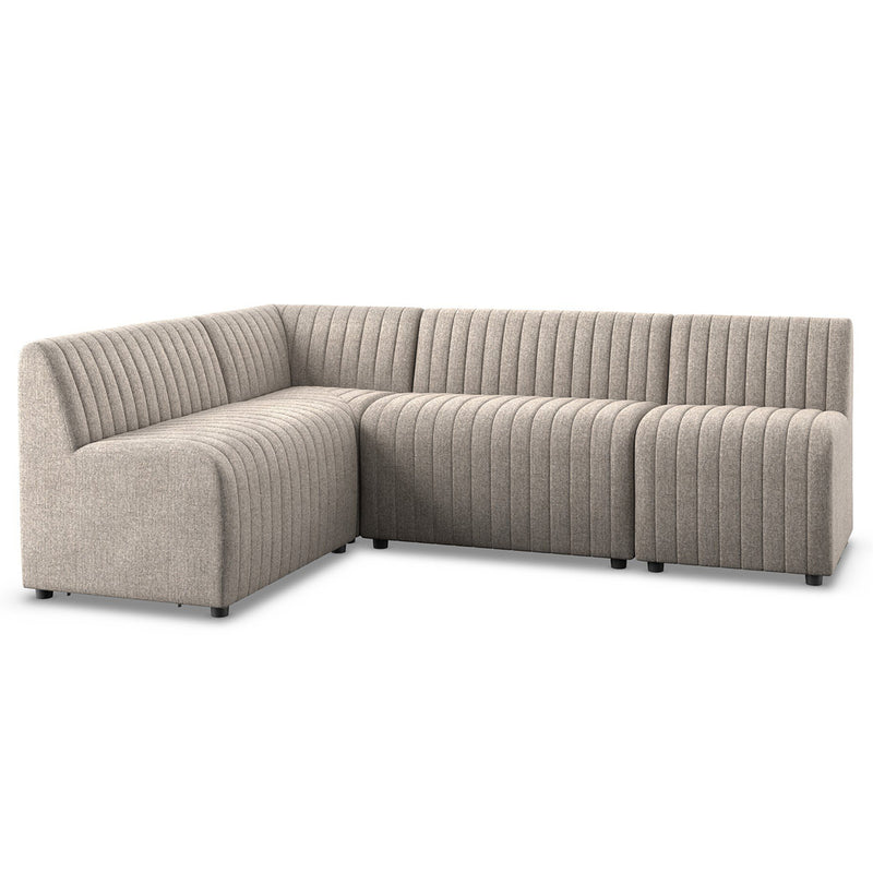 Four Hands Augustine Slipcover L-Shape Dining Banquette