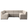 Four Hands Augustine Slipcover U-Shape Dining Banquette