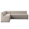 Four Hands Augustine Slipcover L-Shape Dining Banquette