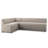 Four Hands Augustine Slipcover L-Shape Dining Banquette