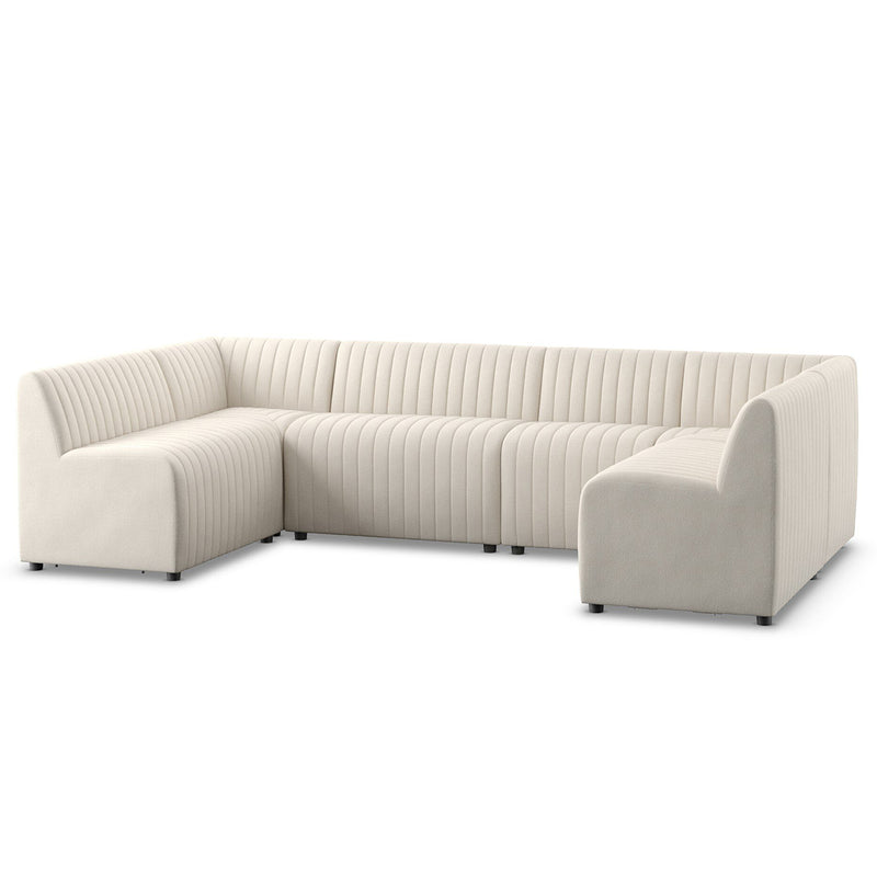 Four Hands Augustine Slipcover U-Shape Dining Banquette