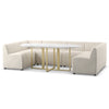 Four Hands Augustine Slipcover U-Shape Dining Banquette