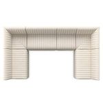 Four Hands Augustine Slipcover U-Shape Dining Banquette