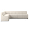 Four Hands Augustine Slipcover L-Shape Dining Banquette