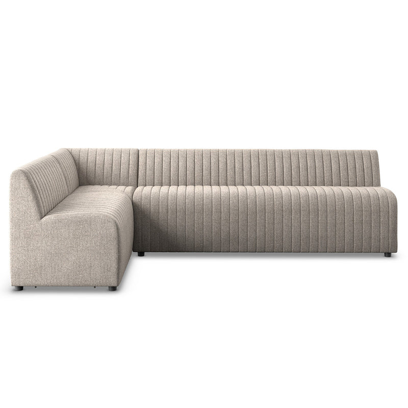 Four Hands Augustine Slipcover L-Shape Dining Banquette