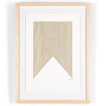 Four Hands Triangle in Taupe Framed Artwork