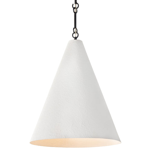 Four Hands Grazia White Pendant