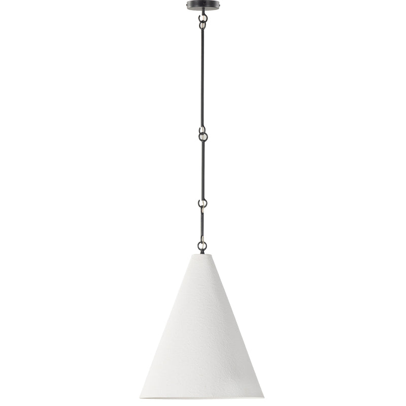 Four Hands Grazia White Pendant