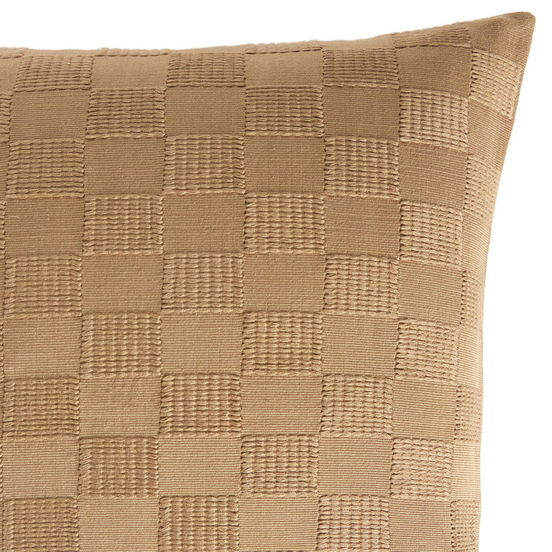 Four Hands Checked Handwoven Throw Pillow Cover