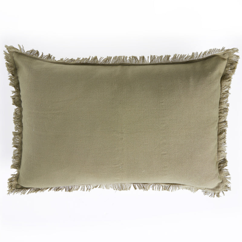 Four Hands Handwoven Eyelash Throw Pillow - Final Sale