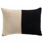 Four Hands Merido Black Handwoven Throw Pillow