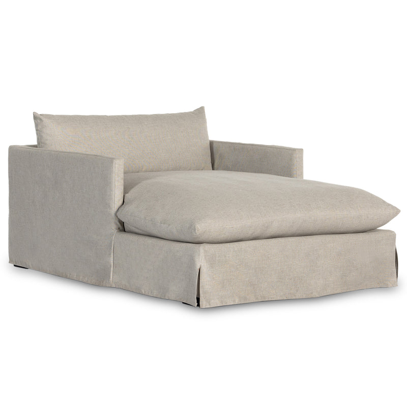 Four Hands Habitat Chaise Lounge