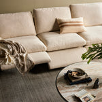 Four Hands Tillery Power Recliner 3 Piece Sectional Sofa