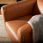 Four Hands Wellborn Leather Swivel Chair