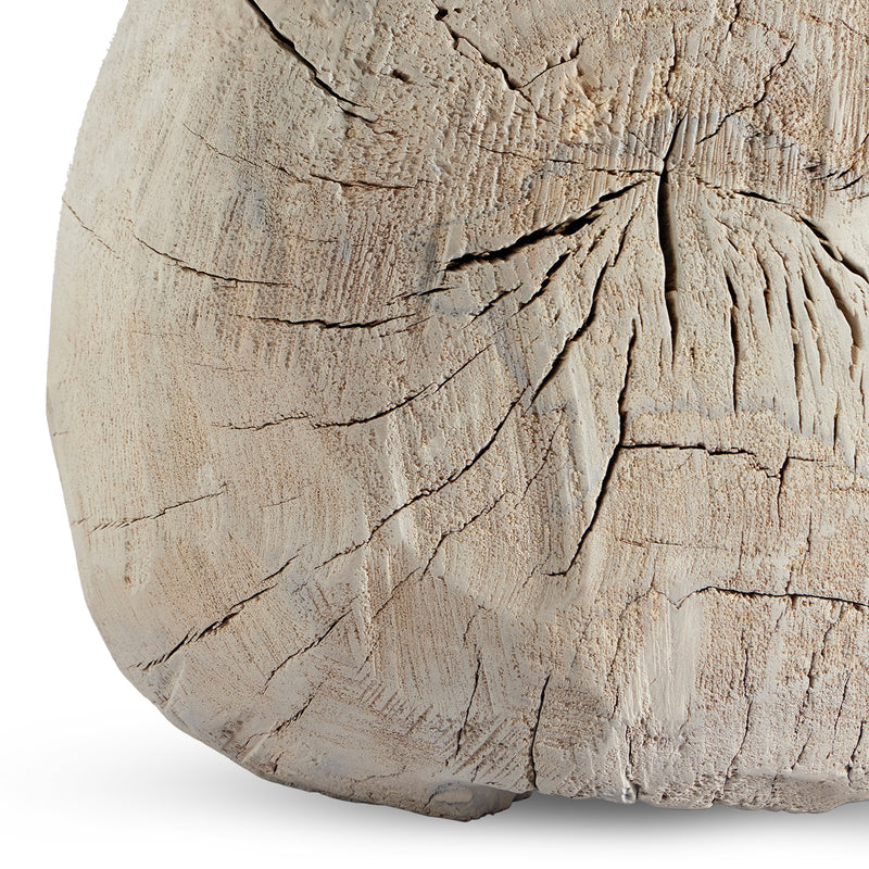 Four Hands Burl Wood Ball Tabletop Accent